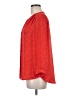 dalia Red 3/4 Sleeve Blouse Size M - photo 5