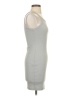 Cider Solid Gray Casual Dress Size XS - photo 4