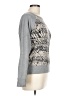 Converse One Star Print Gray Pullover Sweater Size L - photo 4