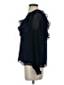 Hutch 100% Polyester Blue Long Sleeve Blouse Size S - photo 5