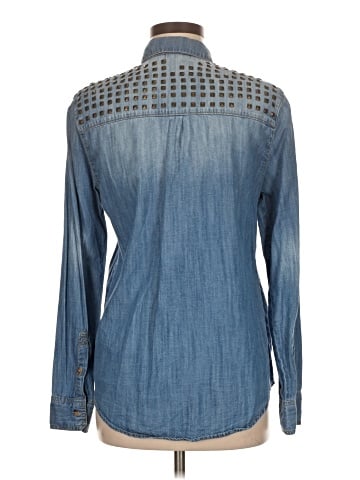 BDG Long Sleeve Button-Down Shirt (view 2)