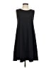 Uniqlo Solid Black Casual Dress Size XS - photo 1