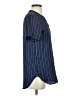 Timeson 100% Polyester Blue Short Sleeve Blouse Size S - photo 4