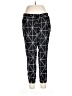Old Navy 100% Rayon Graphic Black Track Pants Size L - photo 1