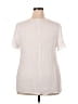 Indigo Rose Ivory Short Sleeve Blouse Size 2X - photo 2