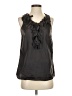 J.Crew 100% Silk Black Sleeveless Silk Top Size 0 - photo 1