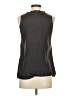 J.Crew 100% Silk Black Sleeveless Silk Top Size 0 - photo 2