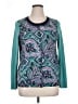 Talbots Paisley Teal Sweater Vest Size 1X - photo 1
