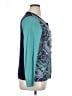 Talbots Paisley Teal Sweater Vest Size 1X - photo 4