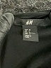 H&M 100% Polyester Paisley Gray Cocktail Dress Size 6 - photo 7