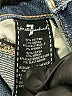 7 For All Mankind Stripes Blue Jeans Size 26 waist - photo 5