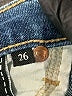 7 For All Mankind Stripes Blue Jeans Size 26 waist - photo 6