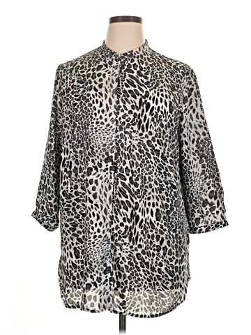 Creation L 3/4 Sleeve Blouse (view 1)