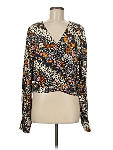 White Crow Long Sleeve Blouse (view 1)