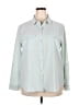 Eddie Bauer Gray 3/4 Sleeve Blouse Size XXL - photo 1