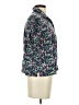 Uniqlo Floral Green Short Sleeve Blouse Size XS - photo 4
