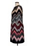 Studio One Chevron-herringbone Burgundy Casual Dress Size XL - photo 5