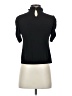 CeCe Black Short Sleeve Top Size XXS - photo 2