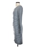 Leith Solid Gray Casual Dress Size S - photo 5