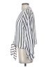 Love Sadie 100% Polyester Stripes White Long Sleeve Blouse Size S - photo 5