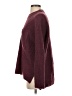 UpWest Solid Burgundy Pullover Sweater Size S - photo 5