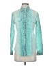Equipment 100% Cotton Print Teal Long Sleeve Blouse Size XS - photo 1