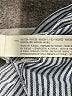 Zara Basic Stripes Blue 3/4 Sleeve Button-Down Shirt Size M - photo 8