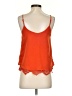 Blue Rain 100% Polyester Orange Sleeveless Top Size XS - photo 2
