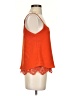 Blue Rain 100% Polyester Orange Sleeveless Top Size XS - photo 4