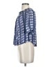 Mahina 100% Rayon Blue 3/4 Sleeve Blouse Size S - photo 5