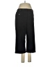 Larry Levine Solid Black Dress Pants Size 8 - photo 1