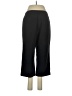 Larry Levine Solid Black Dress Pants Size 8 - photo 2