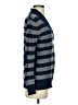 August Silk Stripes Blue Pullover Sweater Size S - photo 4