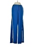 Nicole Miller New York 100% Polyester Color Block Blue Track Pants Size 2 - photo 1