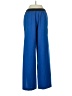 Nicole Miller New York 100% Polyester Color Block Blue Track Pants Size 2 - photo 2