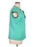 Worthington 100% Polyester Teal Short Sleeve Top Size XL - photo 4