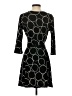 Leota Graphic Black Cocktail Dress Size S - photo 2