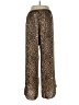 Peyton Jensen 100% Polyester Animal Print Gold Casual Pants Size L - photo 2