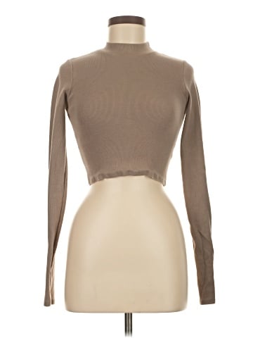 TAN + LINES Turtleneck Sweater (view 1)