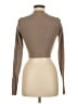 TAN + LINES 100% Cotton Tan Turtleneck Sweater Size S - photo 2
