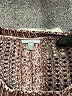 Charlotte Russe Metallic Burgundy Pullover Sweater Size S - photo 7