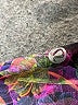 Lululemon Athletica Print Purple Pink Leggings Size 2 - photo 6