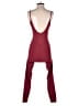 JoyLab Solid Burgundy Jumpsuit Size S - photo 2