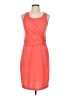 Avon 100% Polyester Solid Orange Cocktail Dress Size M - photo 1