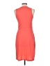 Avon 100% Polyester Solid Orange Cocktail Dress Size M - photo 2
