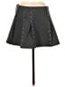 MNG Solid Gray Casual Skirt Size M - photo 1