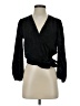 Madewell 100% Polyester Black Long Sleeve Blouse Size XS - photo 1