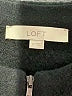 Ann Taylor LOFT 100% Merino Wool Black Wool Coat Size XS - photo 6