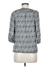 Anne Carson 100% Rayon Gray 3/4 Sleeve Blouse Size M - photo 2