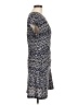 Originality Print Blue Casual Dress Size M - photo 4